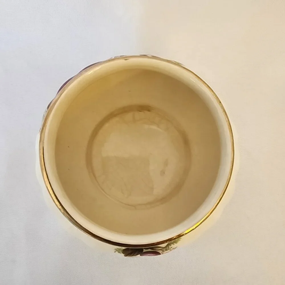 Vintage Sadler England Floral Pattern Cream and Sugar Set